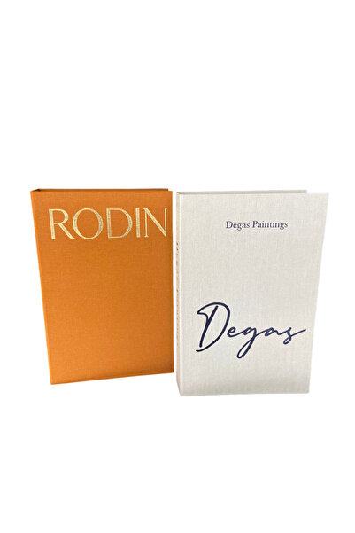 madam concept مجموعة من كتابين مزينة بغطاء من القماش المخملي - ديكور أنيق لسط...