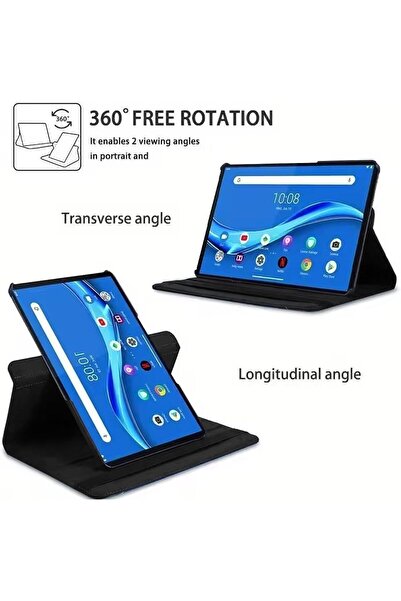 007 جراب Luconi لجهاز Xiaomi Redmi Pad Pro 5.0G 12.1" (2024) - غطاء جلدي دوار مقاوم للصدمات