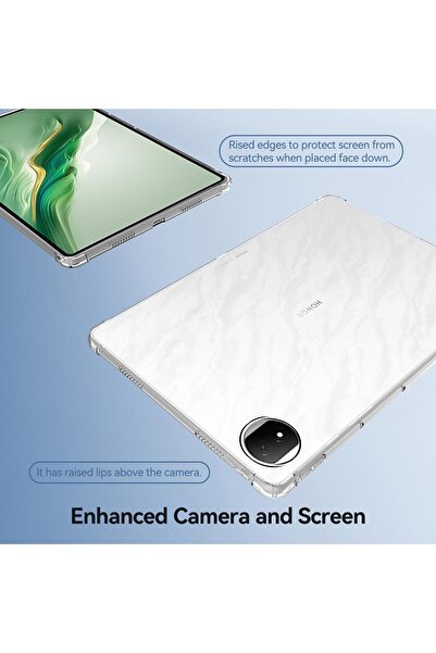 erorex Compatible With Honor Magic Pad 2 12.3 Inch Clear Case Shockproof, Flexible Cover