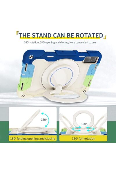 erorex 1+1 Protective Case Kids Case For Honor Pad 8 With Shoulder Strap