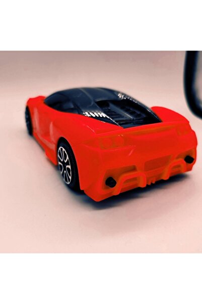 Vision Remote Control Racing Car, Two Directions, 1:20, 27MHz, 20 cm, with Batteries, Red,