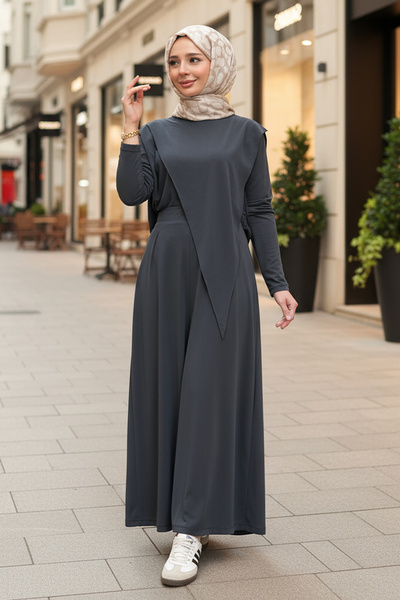 Salih Çelebi Oy/Sho Double Set 5531 - Anthracite