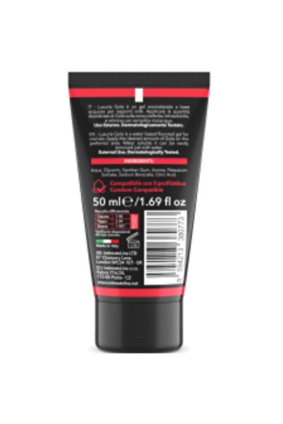Gola Gel Aromat cu Căpșuni Luxuria – Cremă de Masaj Intim 50 ml
