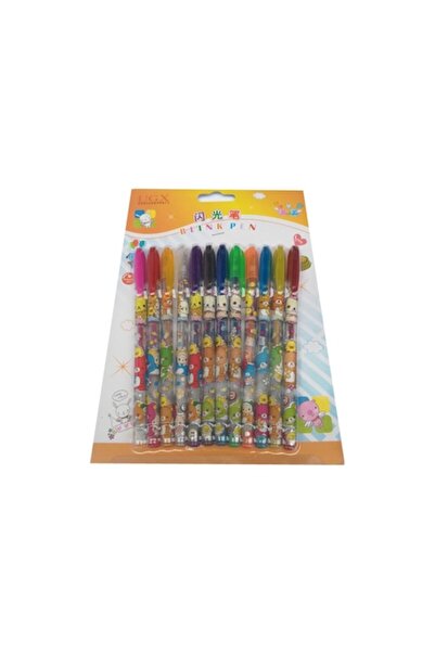 Vision Set 12 pixuri gel Vision, culori diferite