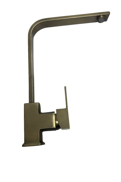 RUDİS Armatur Mat Gold Kitchen Faucet- Brass