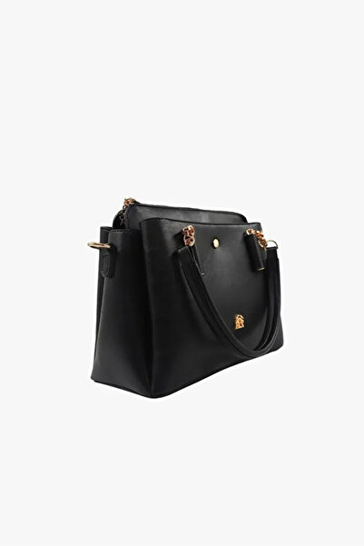 SOSELA Women's Shoulder and Shoulder Bag 67-8103 Black