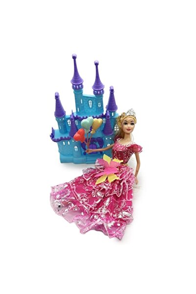 Vision XXI Set interactiv, Surpriza ta, Prințesă 27 cm, Castel cu 2 accesorii, Multicolor, +3 ani, Vis