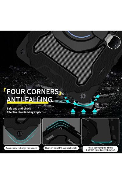 erorex Tablet Case Cover Kids Case Compatible With Huawei Honor Pad 9 12.1Inch,360° Rotatable Handle Stand…