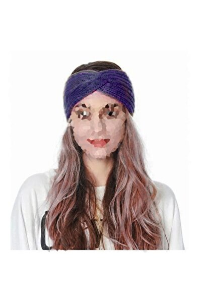 Vision Knitted Headband Bandana, VisionXXI, One Size, Navy Blue