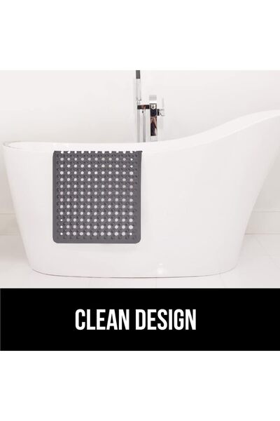 Primo Plus Bath and Shower Safety Mats, Non Slip with Suction Cups for Bathroom Stall and Tub Floor