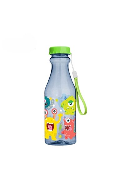 Vision XXI Sticlă de apă 500 ml, plastic, 6,5x20 cm, model monstru,