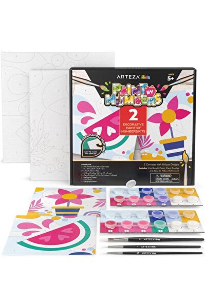 Pentart Kids Paint by Numbers Kit, Mixed Design