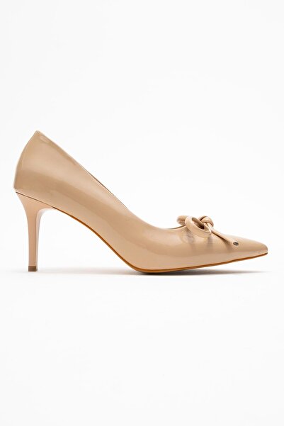 CCWAY AYAKKABI Women's High Heels; Ten Patent Leather