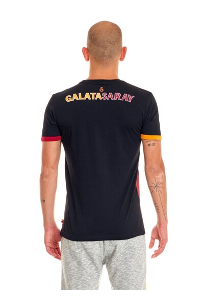 Galatasaray Γνήσιο μπλουζάκι Unisex με άδεια χρήσης με μαύρο σήμα