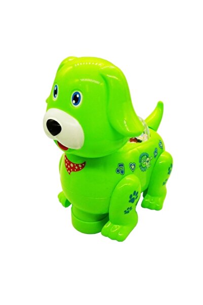Funny Toys Jucărie interactivă, Cățeluș Fericit, 17 cm, cântă, proiectează lu...