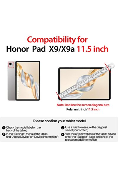 erorex Kids Case For Honor Pad X9A