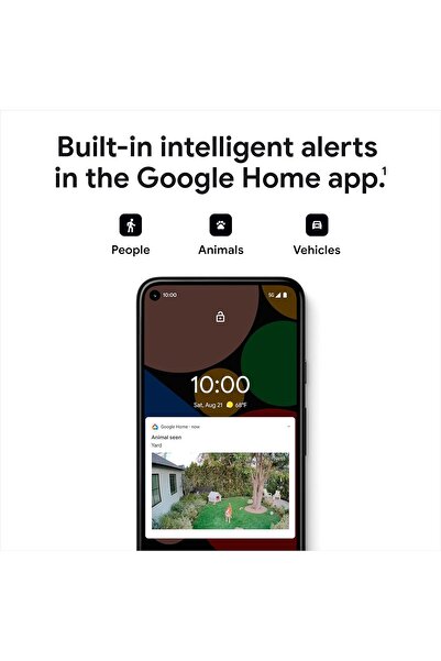 Google Nest Cam (Outdoor or Indoor), Battery - 2nd Generation - 2 Pack