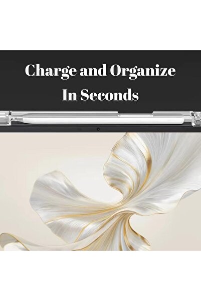 neslin Slim TPU Shockproof Case with Pencil Holder for Honor Pad 9 12.1 in (Pink)