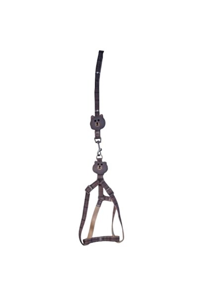 Vision XXI Ham cu lesă pentru ursuleți de pluș, textil, Vision XXI, maro cu d...