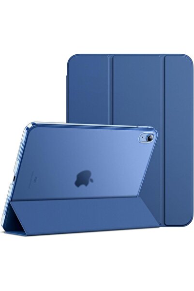 JETech Case for iPad (A16) 11th/10th Gen, Slim Hard Back Cover with Auto Wake/Sleep (Navy)