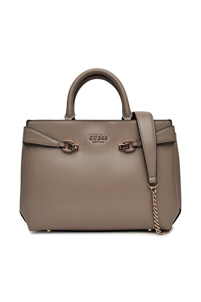 Guess Γυναικεία Τσάντα Χειρός Καφέ HWVG9639060