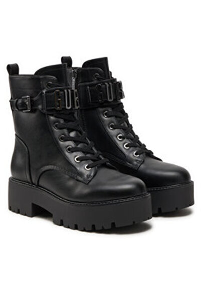 Guess Γυναικεία μαύρα μποτάκια μέχρι τον αστράγαλο FLTSOMELE10
