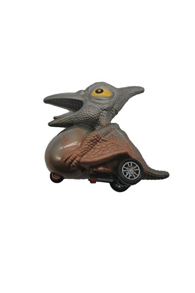 Vision Mașină dinozaur gri-maro 13 cm cu motor VisionXXI