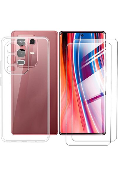 erorex 1+2Pcs Phone Case Compatible With Infinix Note 50S Case Cover With Screen Protector