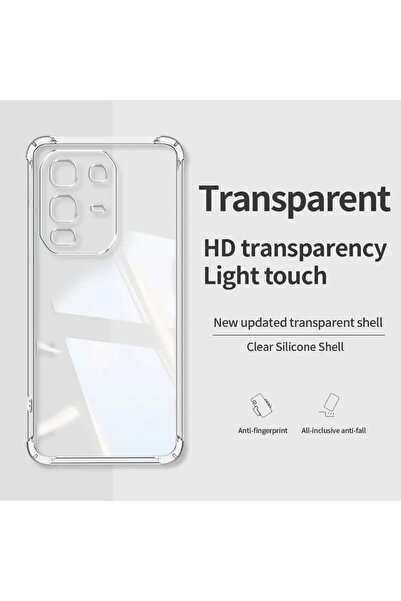 erorex 1+2Pcs Phone Case Compatible With Infinix Note 50S Case Cover With Screen Protector