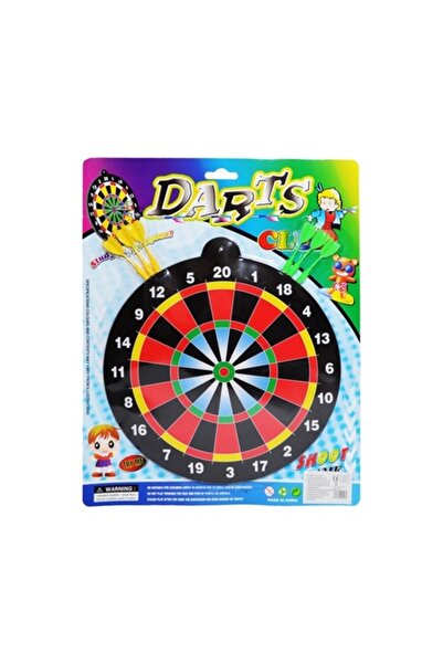 Vision XXI Joc de darts 29x31 cm cu 6 darts cu vârf magnetic -