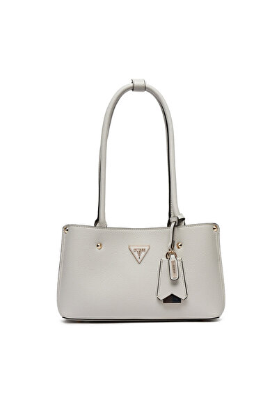 Guess Γυναικεία Τσάντα Χειρός σε Εκρού Χρώμα HWBG8778090