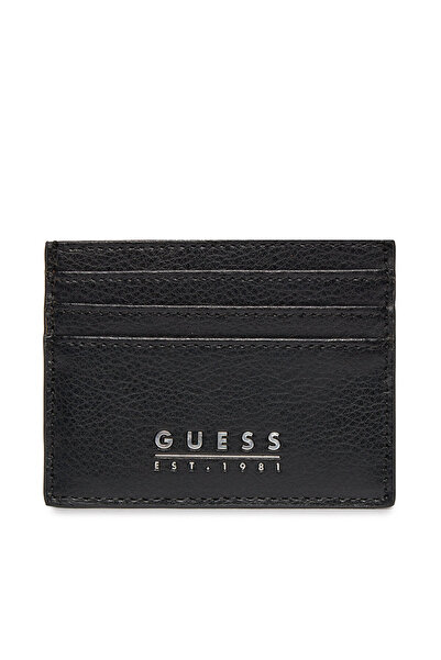 Guess Θήκη Πιστωτικής Κάρτας Ανδρική Μαύρη SMFIDALEA25