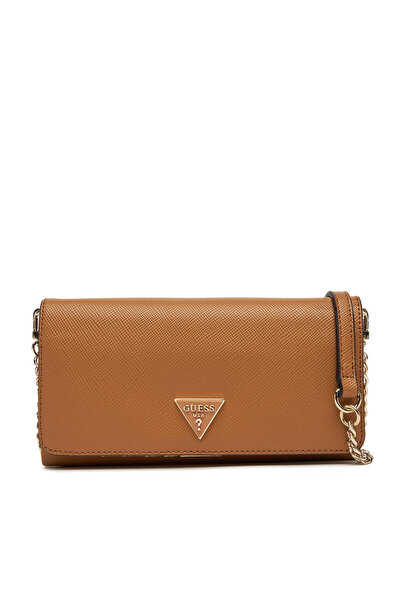 Guess Γυναικεία Τσάντα Χειρός Καφέ HWZG9672750