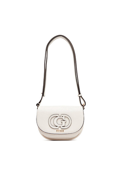 Guess Γυναικεία Τσάντα Χειρός Λευκή HWBG9536780