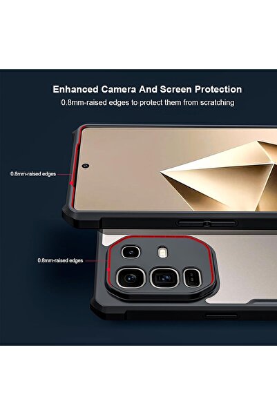 erorex For Infinix Note 50 Pro Plus Case, Note 50 Pro+ Camera Lens Protection Back Cover, Tpu+Pc…