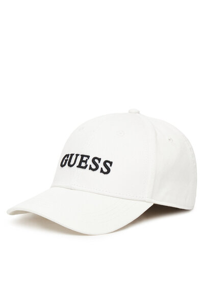 Guess Καπέλο μπέιζμπολ Unisex Λευκό AW5360COT01
