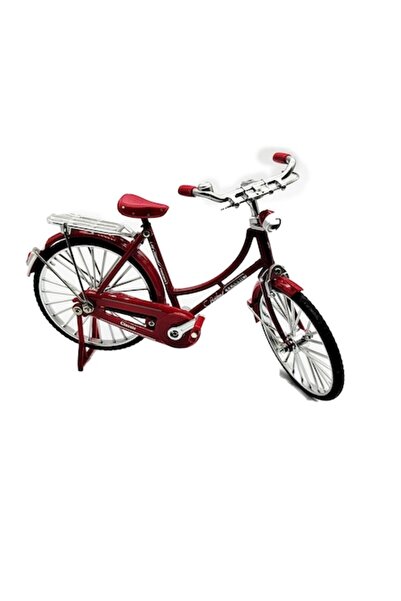 Vision Toy Bike, Die Cast Bike, 18cm, red, XXI