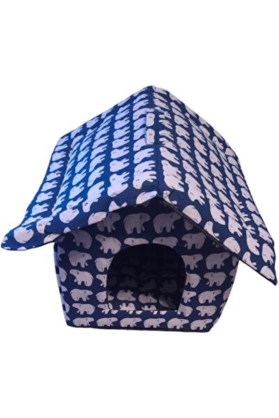 Vision XXI Culcus Tip Casuta Cu Maner Pentru Animale De Companie, Poliester, ...