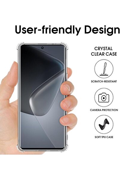 erorex Compatible With Infinix Hot 50 Pro Plus Case Clear Anti-Scratch Shock For Infinix Hot 50 Pro Plus…