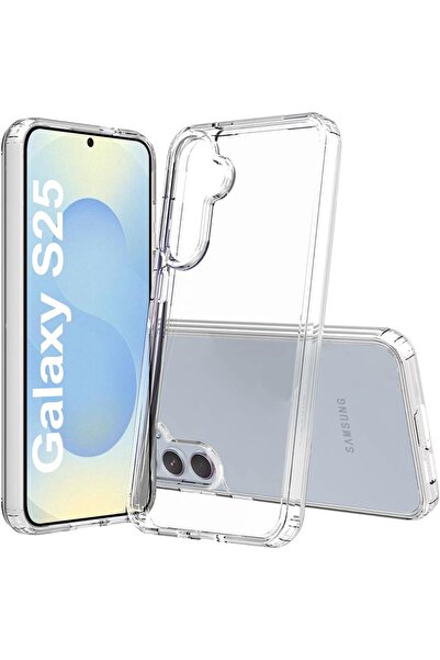 erorex Hybrid Clear Crystal Case Compatible With Samsung Galaxy S25 Tpu + Polycarbonate Technology,…