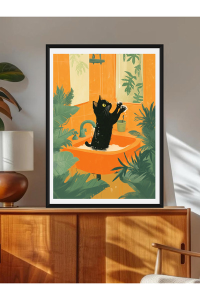 Tuba Decor Τραπέζι σαλονιού κουζίνας με ξύλινο πλαίσιο μονοκόμματο