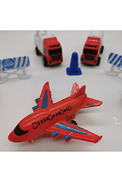Vision Airport Firefighter Set, 8 pieces, 8-10 cm, 32x21cm, VisionXXI