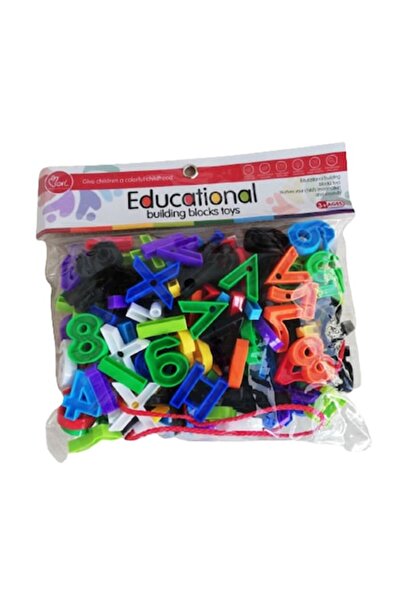 Vision XXI Set educativ Litere și numere Vision XXI, multicolor, 100 piese, d...