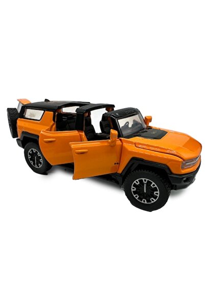 Vision XXI Machetă metalică Hummer Rastar, 1:32, galben, sunet, lumini, piese deschizabile