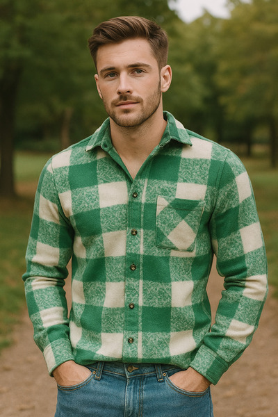 GoyceFashion Windproof Soft Textured Fleece Shirt