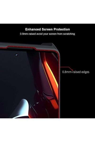 erorex For Zte Nubia Neo 3 5G Case, Camera Lens Protection Back Cover, Tpu+Pc Shockproof Bumper Mobile…