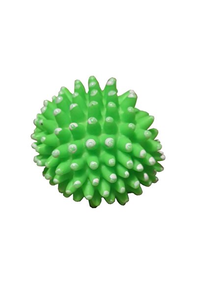 Vision XXI Squeaky Hedgehog, Vision XXI, Rubber, Green, 6cm