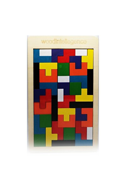Vision Wooden Puzzle, Tetris, 35 pieces