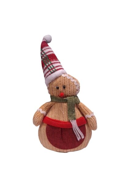 Vision XXI Διακοσμητικό Στολίδι Χριστουγέννων με Καπέλα και Φώτα, Απομίμηση Γ...