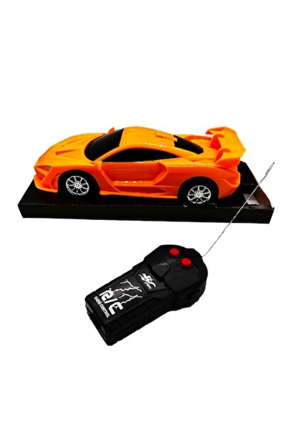 Vision XXI Remote Controlled Racing Car, Two Directions, 1:18, 23cm, Yellow Ferrari, VisionXXI